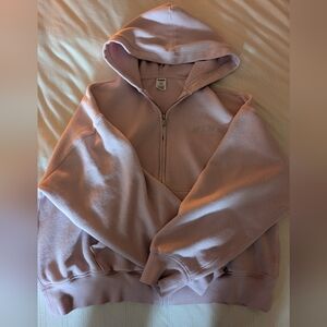 Victoria's Secret Ivy Fleece Campus Full Zip Hoodie Small